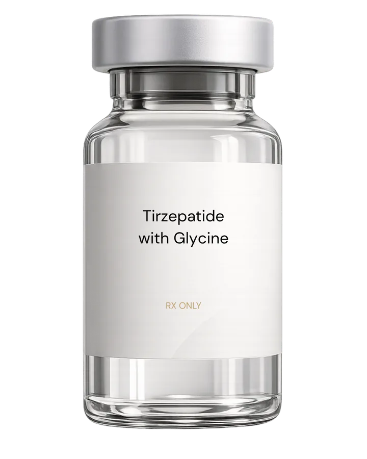 Tirzepatide (Injection) with Glycine — compounded prescription injection from Regenesis Labs