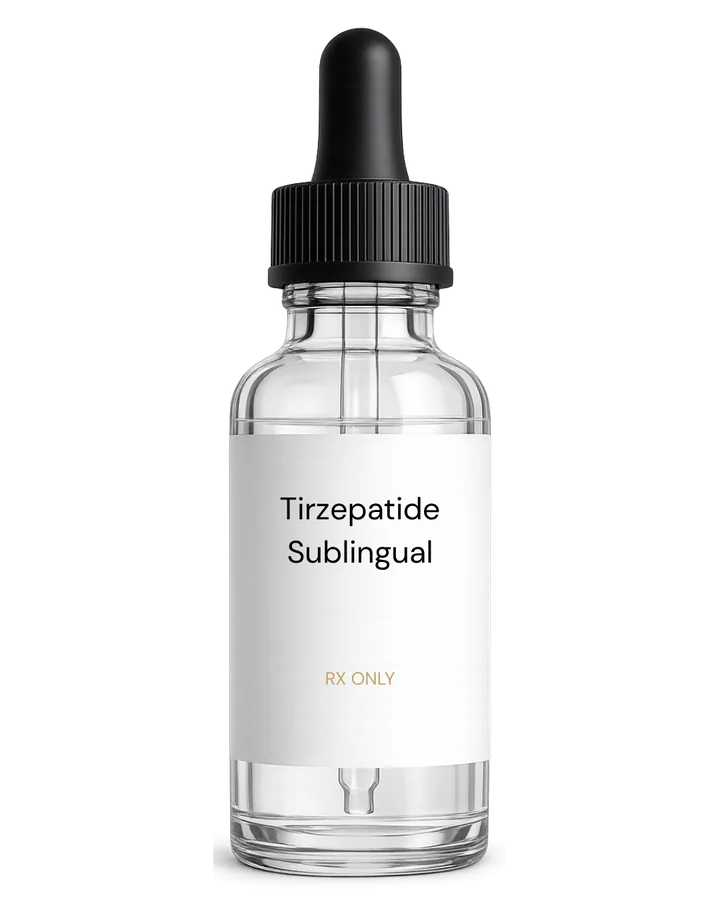 Tirzepatide Sublingual — compounded prescription sublingual from Regenesis Labs